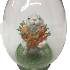 Bunny in Glass Egg