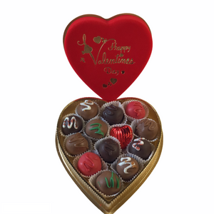 Red Velvet Valentine Truffle Box