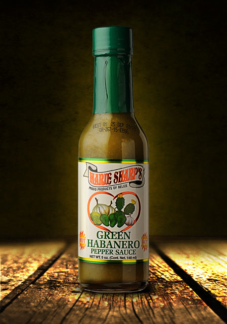 Marie Sharps Green Habanero Nopal Prickly Pear Cactus Sauce