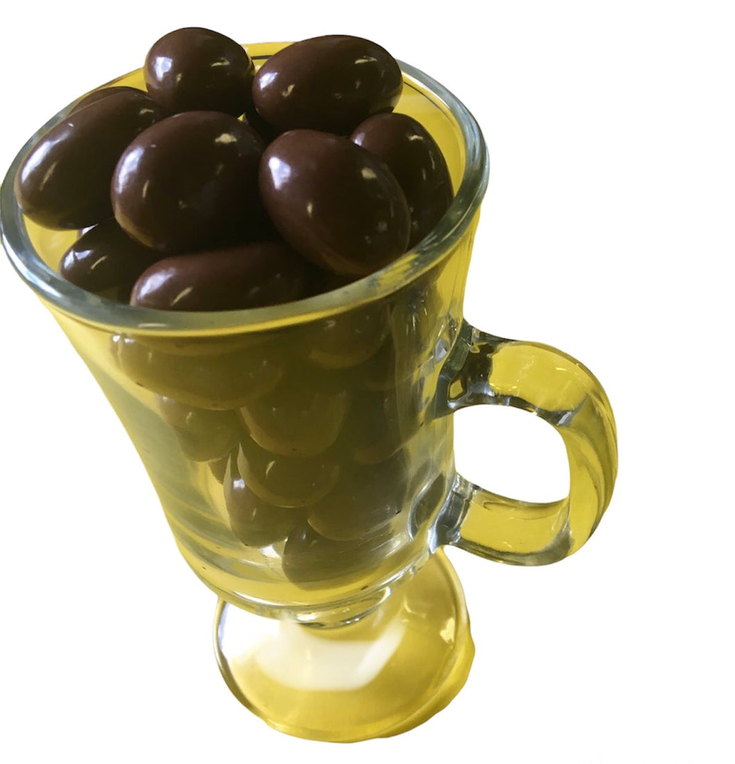 Almonds in a mug