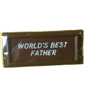 Worlds Best Father Plaque